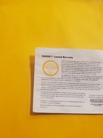 Xenophobe NES Instruction Manual Only