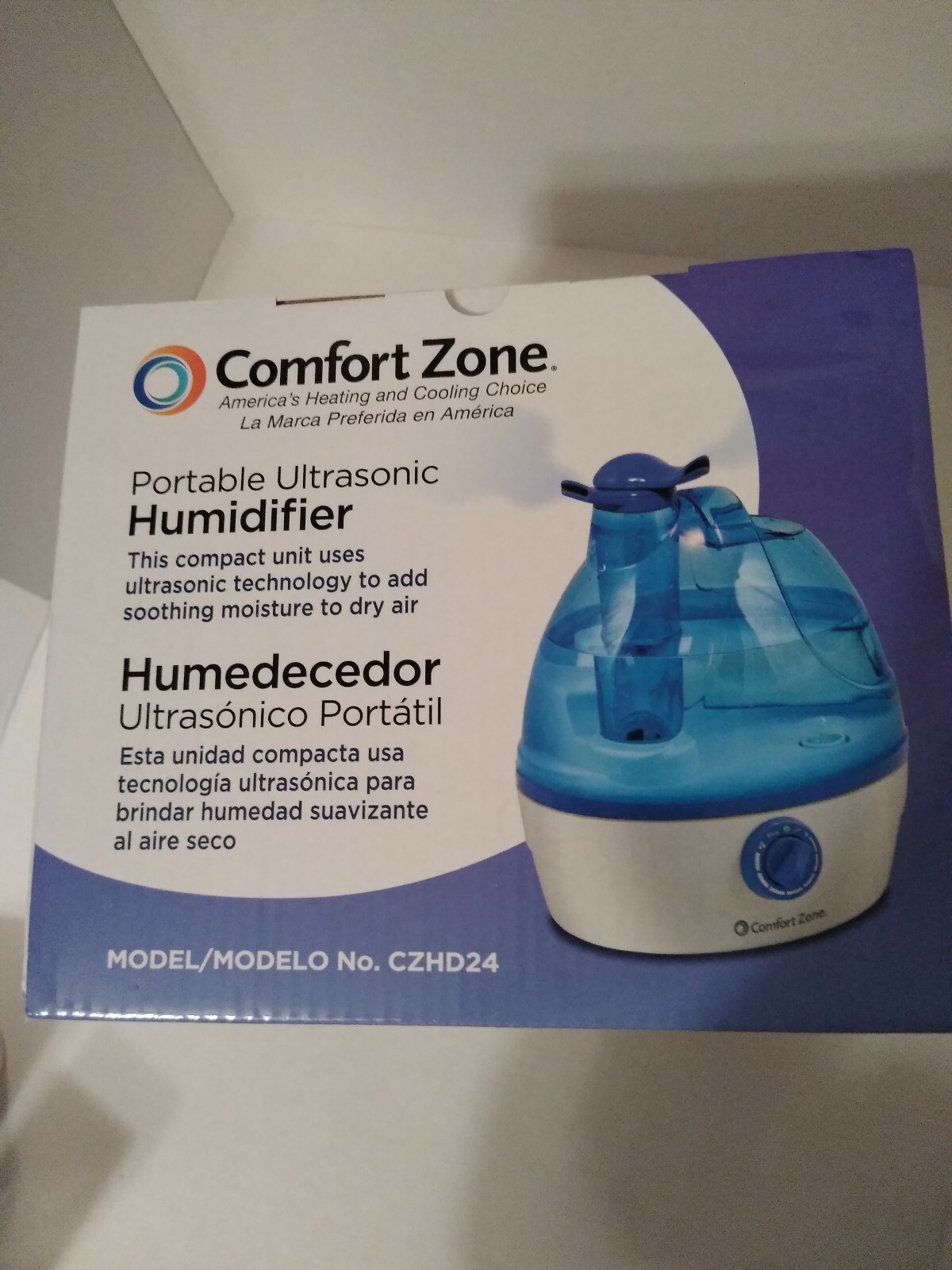 Comfort Zone Humidifier Portable Ultrasonic eBay