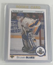 1990-91 Upper Deck Curtis Joseph #175 Rookie Card RC St. Louis Blues UD. rookie card picture