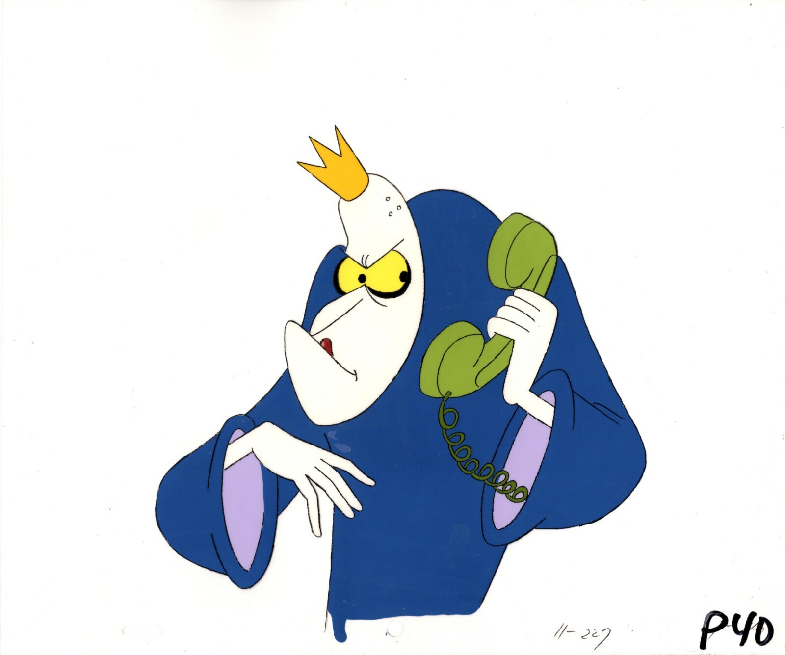 Nightmare Prince Midnight Patrol animation cel 1990 Hanna Barbera 40 eBay