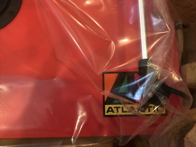 U-Turn Orbit Turntable  Atlantic  Signed Red Plinth Ortofon Cartridge OM5e Boxed