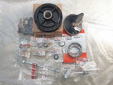 Juego de frenos de tambor buje trasero Yamaha RXS115 RXS RX115 genuino nuevo en stock