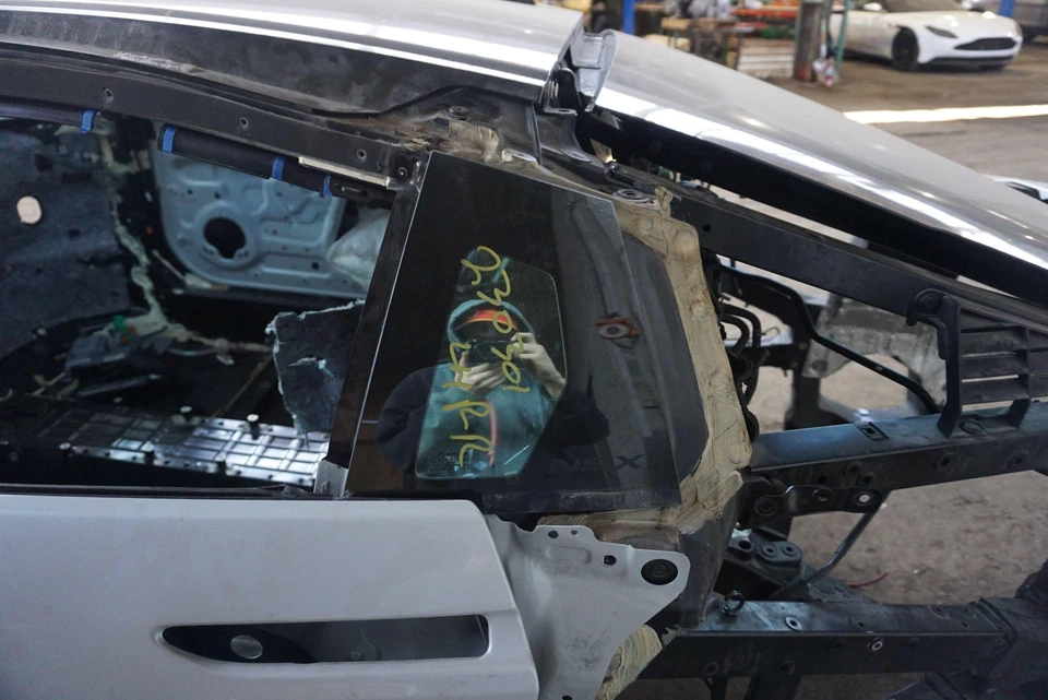 Panel de vidrio ventana cuarto trasero izquierdo OEM 73551T6NA01 Acura NSX 2017-20 Foto 2 de 3