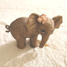 HC baby elephant 1996 baby bottle hair bow #909