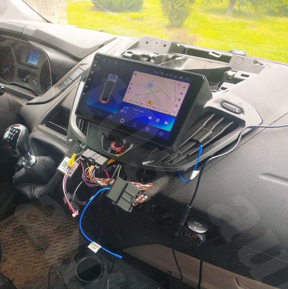 Für Ford Transit Custom 2013-2018 4+64GB Android 13 Autoradio GPS Navi WIFI RDS  - Bild 4 von 4