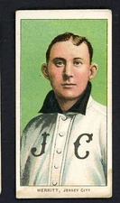 1909-11 T206 T 206 GEORGE MERRITT JERSEY CITY VG-EX 536560 (KYCARDS)