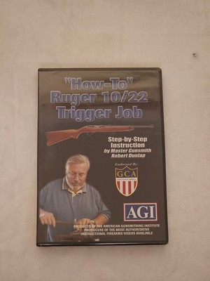 AGI #3324 ''How To'' Ruger 10/22 Trigger Job DVD