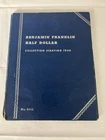 Vintage Whitman Franklin Half Dollar Album 1948-63 w/20 90% Silver Coins Partial