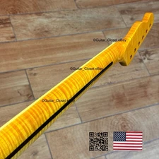 Deluxe Tele Flame Maple Rosewood Neck Fits Fender & Warmoth Body bTR2H
