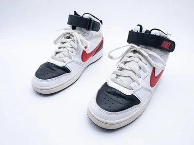 Nike Court Borough Mid 2 Baskets Unisex Cuir Mid-Top Gr. 37,5 - Photo 1/4