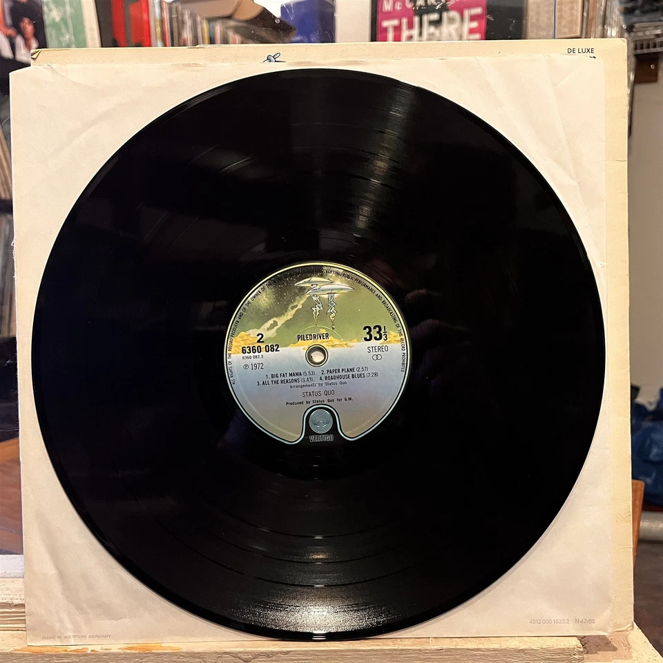 [ROCK/POP]~EXC LP~STATUS QUO~Piledriver~[1972~VERTIGO~Issue]~UK IMPORT~ - Image 3 of 4