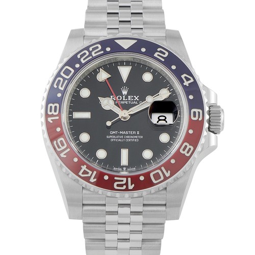 Rolex GMT-Master II Pepsi Steel Jubilee Watch 126710BLRO
