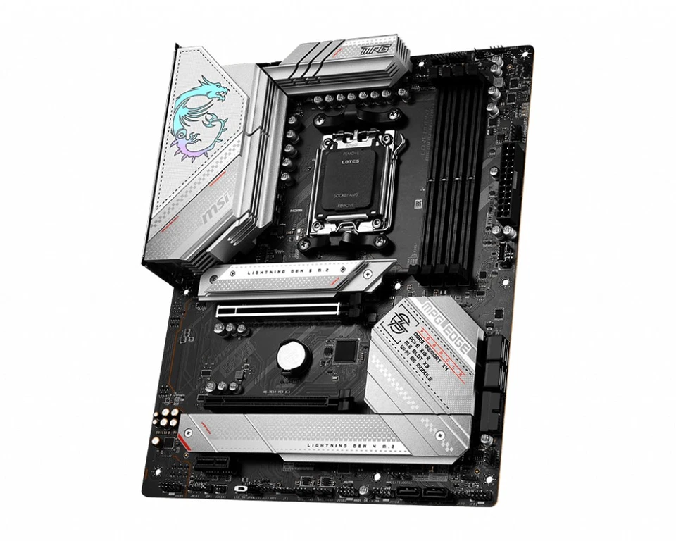 MSI MPG B650 EDGE WIFI Motherboard AMD B650 Buchse AM5 ATX - Imagen 2 de 4