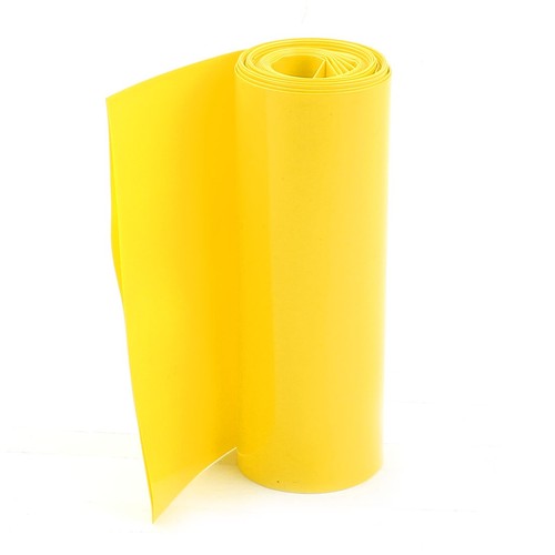 Tubo Termorestringante In PVC Diametro 85mm Per Batterie 18650 - Lunghezza 1 Metro - Colore Verde