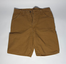 Dickies Mens Tan Duck Carpenter Shorts - Rarely Worn