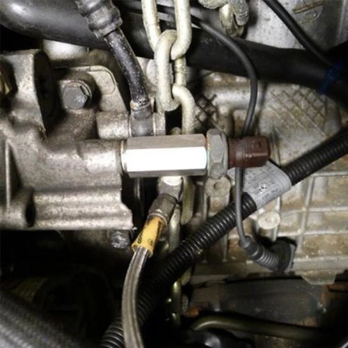 1/8''NPT Oil Pressure Sensor Tee to Adapter Fitting Turbo Supply Feed Line Gauge - Picture 8 of 8