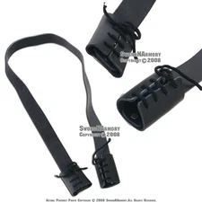 Pleather Back Hanger Frog Medieval Baldric Sword Belt