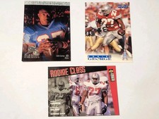 3 Card  1996 EDDIE GEORGE ROOKIE CARD LOT Upper Deck Pro-Line 