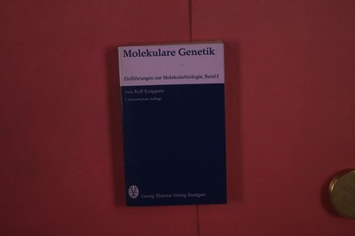 380246 Rolf Knippers MOLEKULARE GENETIK Georg Thieme Verlag Einführungen zur