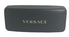 Versace Authentic Sunglass Eyeglass Hard Case Black Designer Logo