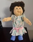 1987 Cabbage Patch Kid Hair Growing Doll, Brown Cornsilk Hair & Brown Eyes Works