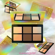 KLEANCOLOR Sculpt & Glow Kit "HOLIDAY" (2 Highlight, 2 Contour, 2 Glow) - NEW!!!
