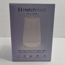 Hatch Rest 2nd Gen All-in-one Sleep Machine Nightlight & Sound Machine Purple Ne