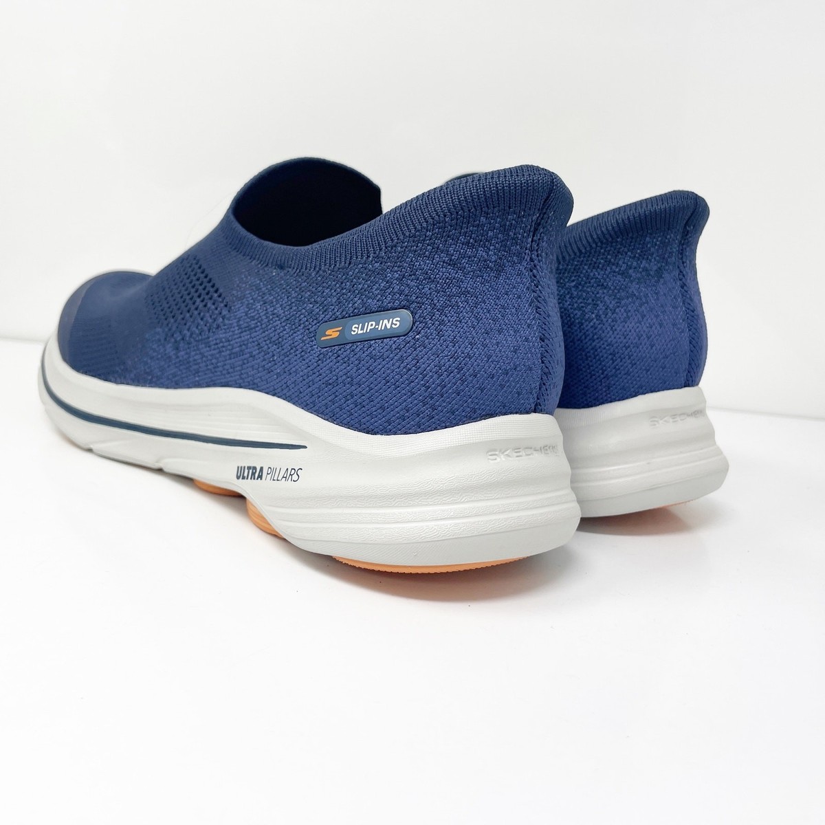 Skechers Mens Go Walk 8 216784 Blue Running Shoes Sneakers Size