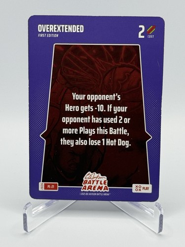 Bo Jackson Battle Arena Griffey Edition PL-21 SP - OVEREXTENDED