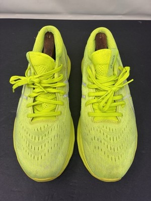 ASICS Gel Nimbus 25 Mens Running Shoes Size 9.5 Lime Zest Neon