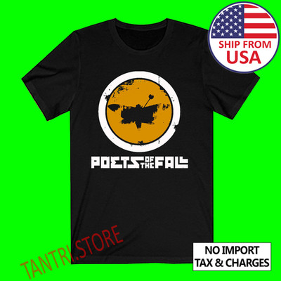 Poets Of The Fall Men's Black Size S to 3XL