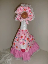 Best dressed goose geese clothes outfits 25-27" LARGE Valentine day 870-7