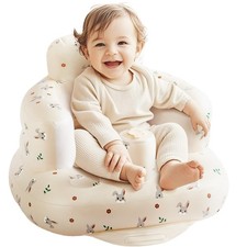 Baby Inflatable Seat for Babies 3 Months  Up, Baby Floor Seats for Sitting U...