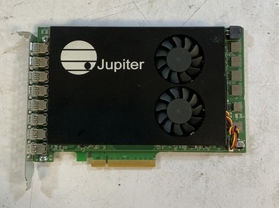 Jupiter Systems PCIE 8 ports Card Board Module - PCA 3-540-287 NS P6C