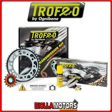 255951000 KIT CHAIN SPROCKET TROFEO HONDA CBF 125 2010- 125CC