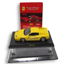 Kyosho 1/64 #0744	Ferrari 512M GT Yellow