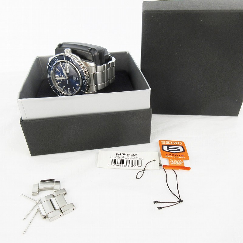 Watch】SEIKO 5 Sports 7S36-04N0 SNZH53 Men's Watch Day/Date