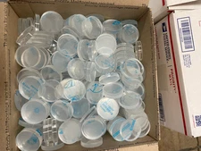 16 LBS-BULK -Clear Acrylic Round Disc Flat Ornament Blanks DIY Crafts jewelry