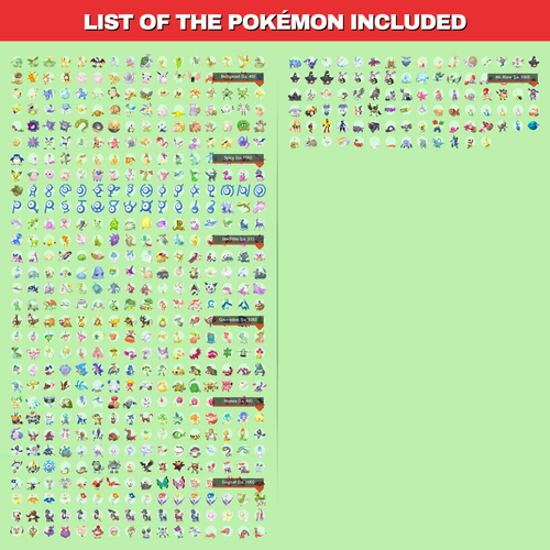 Complete Pokémon ALPHA Bundle HOME Shiny Living Dex Competitive 6 IV ...