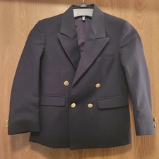 Christian Dior Boys Blazer Sz 8 Used Excellent Condition Navy Gold Buttons