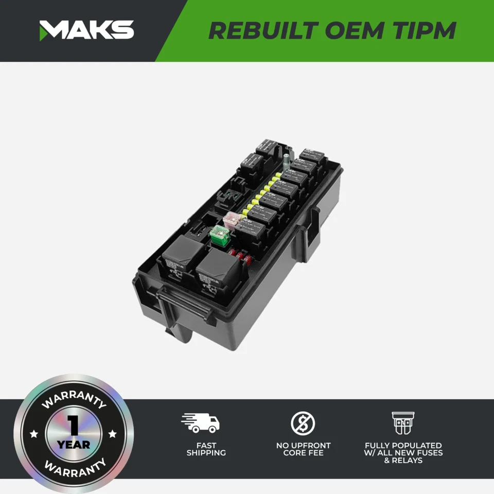 2007 Jeep Commander OEM Rebuilt TIPM Fuse Box 04692109 - Image 2 of 4