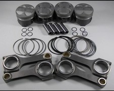 Balanced 85mm Nippon Pistons Rings Set Of 4 W Scat Rods. B16b B20 B20vtec. Balanced 85mm Nippon Pistons Rings Set Of 4 W Scat Rods. B16b B20 B20vtec.