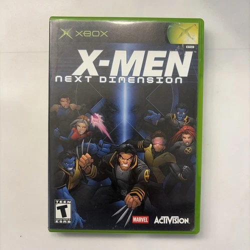 X-Men: Next Dimension (Microsoft Xbox, 2002) Complete CIB Tested