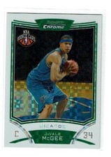 JaVALE McGEE 2008-09 Bowman Chrome X-Fractor #127 NBA Rookie Card RC #014/299. rookie card picture