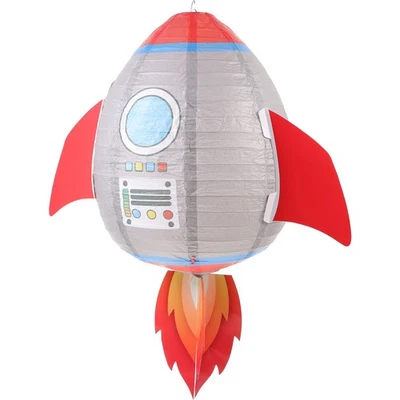 Décorations D'anniversaire Spatiales Lanterne En Papier Mignonne De Fête - Photo 1/4