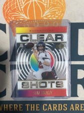2021 Panini Illusions TOM BRADY Clear Shots PSCN