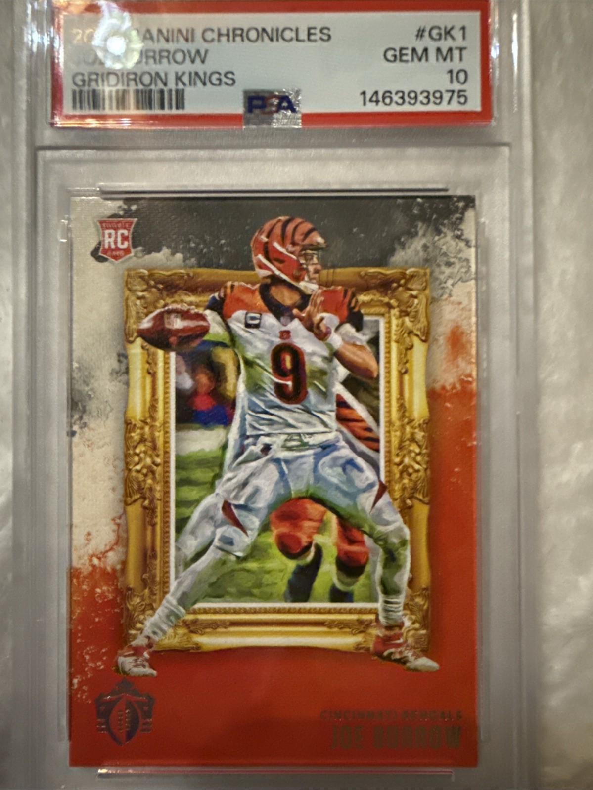 Joe Burrow Panini Chronicles Gridiron Kings #GK1 Base