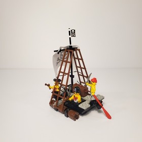LEGO 6261 Raft Raiders 100% Complete parts only vintage retired Pirates