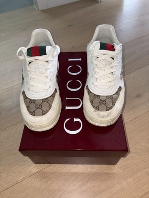 Men's Gucci Re-Web trainer Size US 8 Mens - Very Good Condition