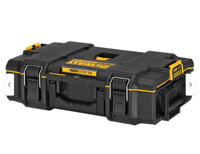 DeWalt ToughSystem 2.0 21.75'' Medium Tool Box Black/Yellow - Durable Storage